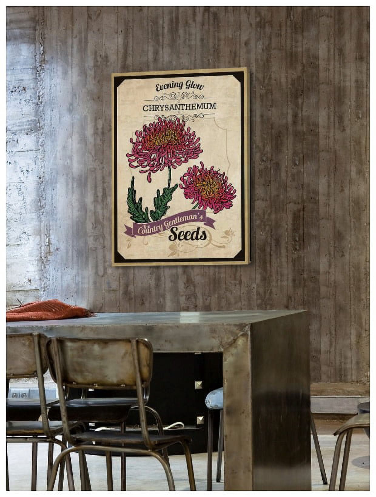 Marmont Hill "Flower Packet Chrysanthemum" Painting Print on Canvas
