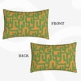thumbnail image 2 of Pofeuu Cactus 2 Print Polyester Microfiber Plush Pillowcases, Super Soft and Cozy Pillow Case Covers with Envelop Closure（Pillow core not included）-20"x30", 2 of 6