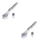 thumbnail image 2 of Advancent Cepillo para platos de mango largo, fregador de mano recargable con dispensador, accesorios de fregado Manual para de baño con 1 pieza de cabeza 2piezas Advancent CBP230530, 2 of 6