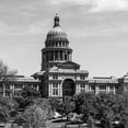 thumbnail image 3 of Highsmith, Carol 12x12 Black Modern Framed Museum Art Print Titled - The Texas Capitol, Austin, Texas, 2014 - Black and White, 3 of 5