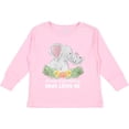thumbnail image 3 of Inktastic I'll Never Forget That My Nana Loves Me with Cute Elephants Boys or Girls Long Sleeve Toddler T-Shirt, 3 of 5