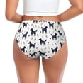 thumbnail image 3 of Womens Underwear Bohemian Cute Horse Flower Cuteness No Show Seamless Underwear for Women, Soft Stretch Women's Panties, Hipster Ladies Panties Bikini Underwear Briefs, 3 of 6