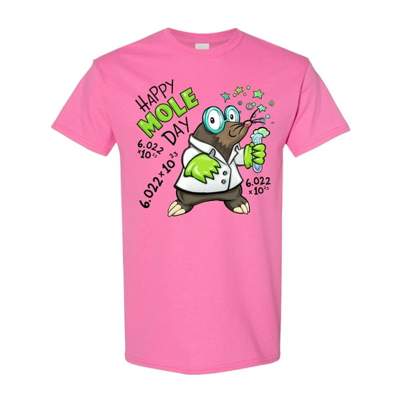 Inktastic Happy Mole Day Chemistry Mole T-Shirt