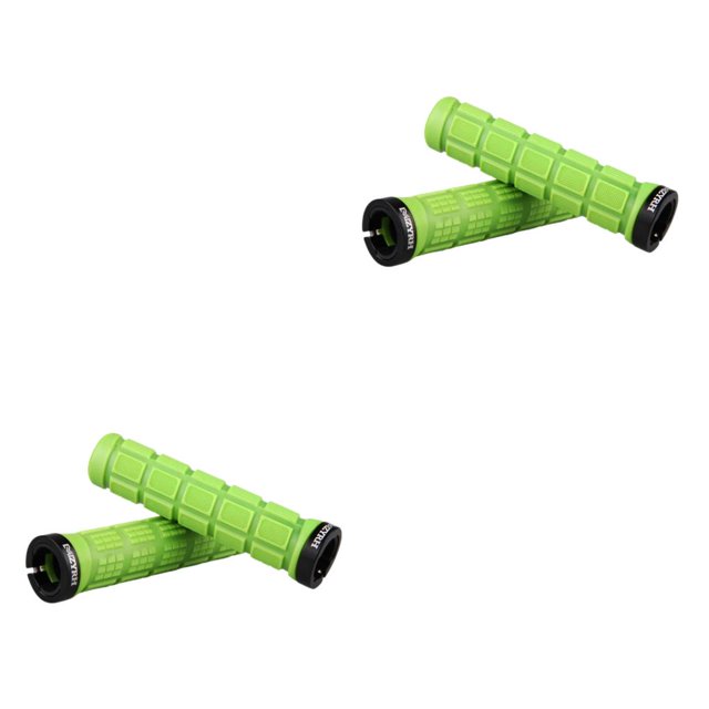 Soidarity Cubierta del manillar Goma Instalación práctica Funda protectora Cubiertas antideslizantes a prueba de lluvia Accesorios para ciclismo Agarre Verde 2piezas Soidarity CBP489337