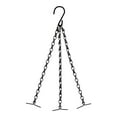 thumbnail image 4 of MAGIDEAL 3 s Flower Pot Chain Bird Cage Hanger Hanging Chains with Hooks Plant Hanger Black B, 4 of 8