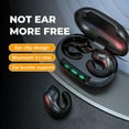 thumbnail image 3 of Open Ear Bone Conduction Headphones Bluetooth 5.3 Wireless Bluetooth with Charging Case,IPX4 Waterproof Earphones Sport, Clip-on Earphones, for Running, Walking, Workout, 3 of 6