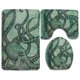 thumbnail image 1 of ABPHQTO Absorbente Pulpo Vintage Juego de alfombras de baño de 3 piezas Alfombra de baño Alfombra de contorno y tapa de inodoro, 1 of 2