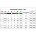 thumbnail image 4 of AKYUSGFL Fashion Rings for Women Synthetic Diamond Studded Zirconia Inlaid Rings Wedding Engagement Rings Jewelry Accessory Gifts, 4 of 5