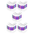 thumbnail image 2 of ZLight 12piece Convenient Keyring Card Tag Holder For On Go Professionals ID Card Holder Keyring Holder 5Set, 2 of 6