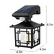 thumbnail image 3 of Fiudx Lámpara Solar de Jardín, Lámpara de Pared para Exteriores, Sensor de Movimiento, Impermeable Ip65, Fácil Instalación para Patio o Cerca, Material Ignífugo Duradero, Tamaño 16 X 11,5 X 11,5 Cm., 3 of 6