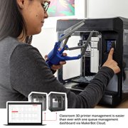 MakerBot Sketch Classroom Printer Setup with Lesson Plans and Software for Teachers and Students Bundle (Black, 2-Pack) (2 Items)