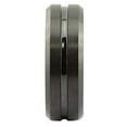 thumbnail image 3 of MJ Metals Jewelry Men/Women Tungsten Carbide 8mm Center Grooved Black Plated Wedding Ring Size 8.5, 3 of 6