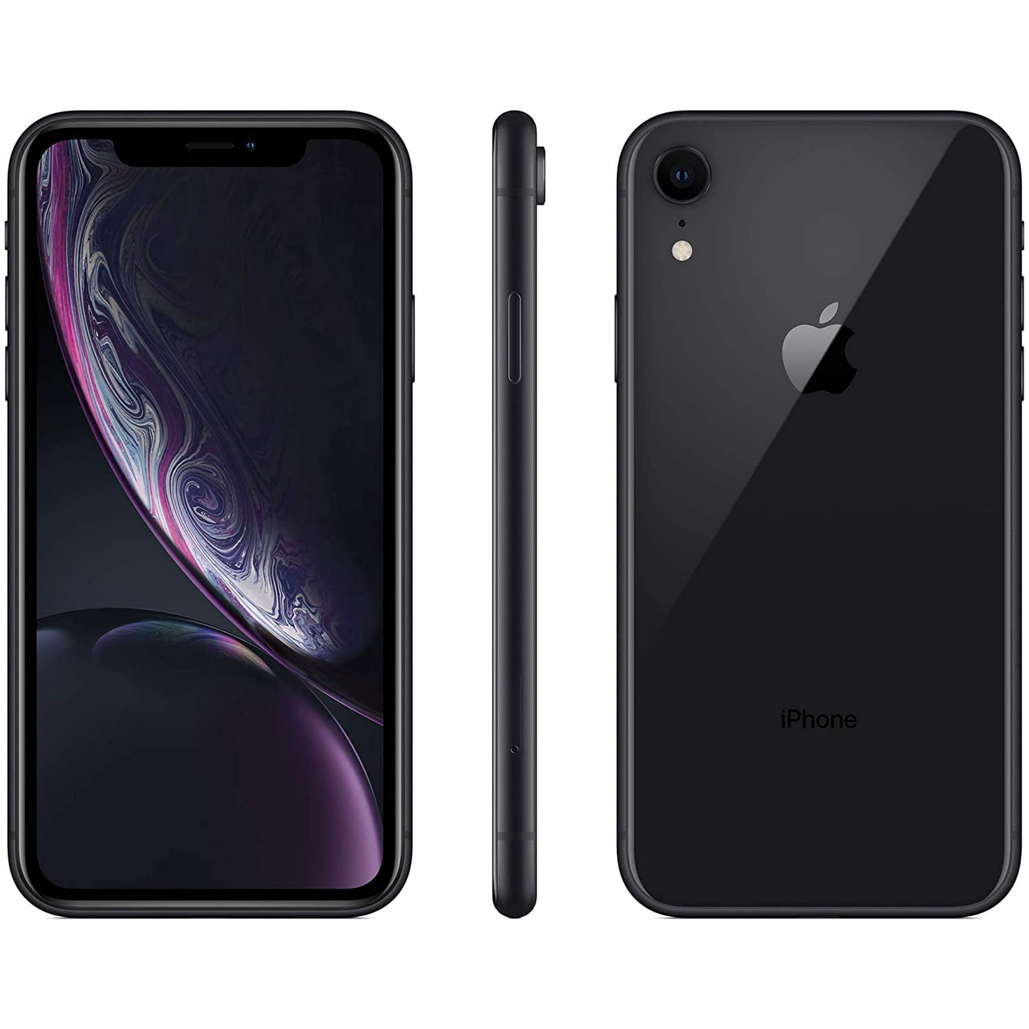 Refurbished Apple iPhone XR A1984 (Fully Unlocked) 128GB Black