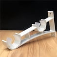 thumbnail image 1 of ruzhgo (White -2pcs) Roman pole bracket Curtain pole bracket - Side mounted double bracket, 1 of 6