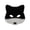 Black, variant on BotaniNest Halloween Decorations Masquerade For Adults Realistic Faux Half Face Animal Halloween Costume Party Accessories For Men Women