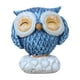 thumbnail image 2 of Figura de búho de resina, estatua para decoración de escritorio de interior, adorno para tarjetas, regalos Los 7.5x6.5x9cm, 2 of 9