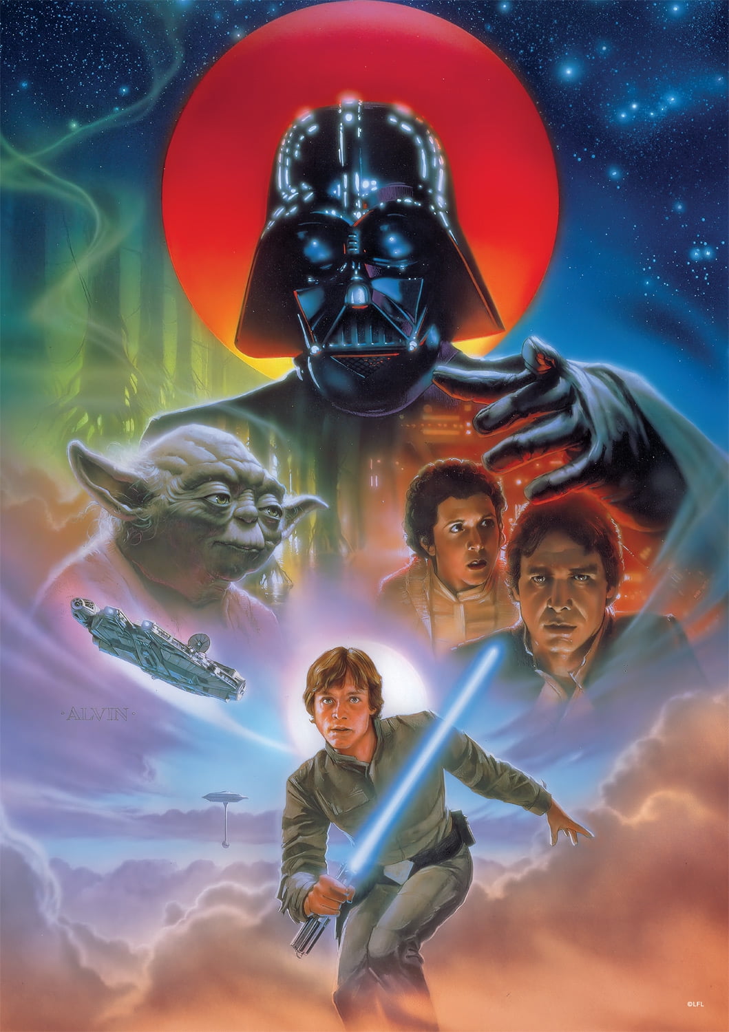 Buffalo Games 500-Piece Star Wars There is No Escape Adult Interlocking Jigsaw Puzzle