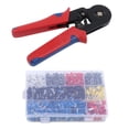 thumbnail image 4 of 1800Pcs/Set Ferrule Crimping Tool Kit Copper PVC Carbon Steel Crimping Plier Set 0.25 ‑ 10mm², 4 of 14