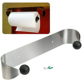 Home Basics Scroll Collection Steel Wall Mounted Paper Towel Holder Bronze Walmart