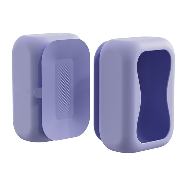 Suction Tissue – Rectangle Paper Container Silicone Wall Mount Holder | Space Saving Tissue For Bedroom Kitchen Glass Vehicle Interior Wipe Organize Convenient For Storing Tissue Tall Container Home
