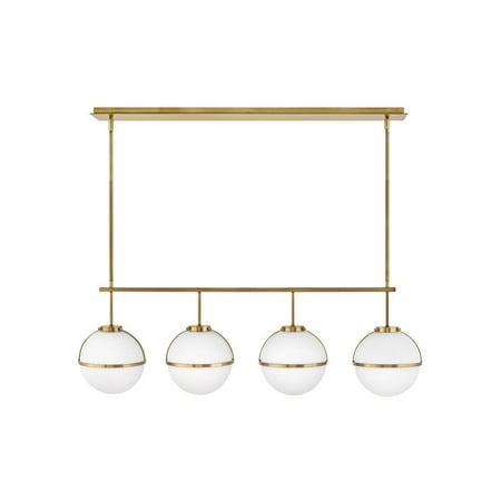 

Hinkley Lighting 39675 Hollis 4 Light 42 Wide Linear Chandelier - Brass