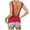 Red, variant on GEWSEY Yoga Tank Tops for Women Loose Fit Workout Shirts Sexy Open Back Activewear Athletic Clothes Soft Sports Tank Top (White, L)