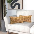 thumbnail image 6 of Mustard Yellow Cream Dots Lumbar Pillow Covers 12x20 Set of 2 Boho Design Polka Dot Print Throw Pillows Modern Outdoor Decorative Pillowcase Rectangle Linen Cushion Cases Decor for Sofa Couch Bed, 6 of 6