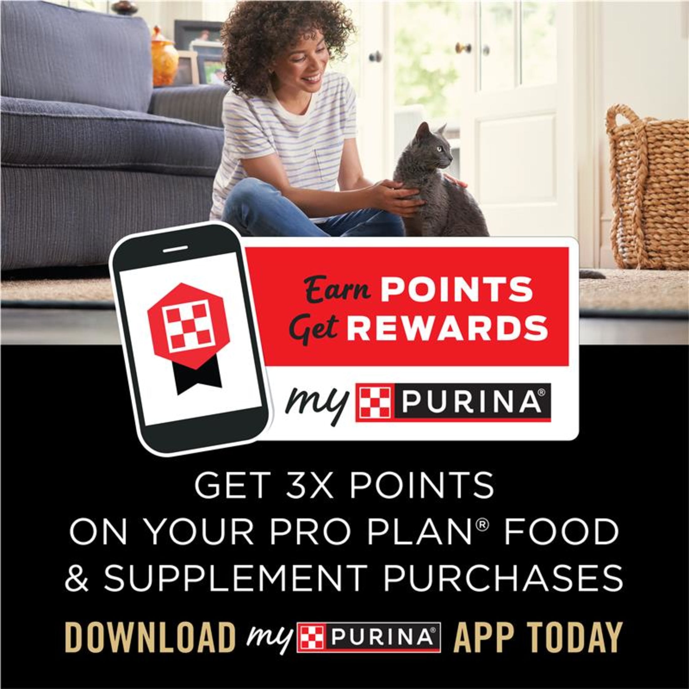 Purina Pro Plan, High Protein Tuna, Shrimp & Rice, Wet Cat Food, 3 oz Cans, 24 Pack