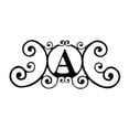 thumbnail image 1 of Village Wrought Iron HP-OD-A House Plaque Letter A, 1 of 3