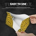 thumbnail image 5 of Lsque Dinosaur Printed Long Tissue Box Cover Holder, Facial Paper Organizer Dispenser,Triangle with Bottom Belt, PVC Leather Decorative Organizer, 5 of 9