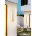 thumbnail image 2 of CX124AY Lámpara de pared LED impermeable, tira de luz de piedra para exteriores, jardín, ambiente a prueba de lluvia, patio, entrada de la casa, iluminación del patio, 2 of 5