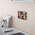 thumbnail image 5 of Yayeee Toggle Light Switch Wall Plate 3-Gang 6.37"x4.48" Decorative Outlet Cover, Retro Geometric, 5 of 7