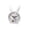 White, variant on Ohmyroo Desktop Bedroom Alarm Clock 6.9in Pink Plastic Compact Timekeeper Table Accessory
