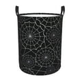 thumbnail image 1 of Fotbe Spider Web Black Cesto de Ropa con Asas, Cesto Impermeable de Gran Capacidad, Bolsa de Lavado para Dormitorio, Cesto de Ropa con Ruedas y Asas-Small, 1 of 6