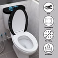 thumbnail image 4 of HELLHERO Turtle Heart Toilet Seat Cover Replacement, Fits All Toilet Shapes Polyester Fabric Bathroom Toilet Cozy Set & Non-Slip, 4 of 8
