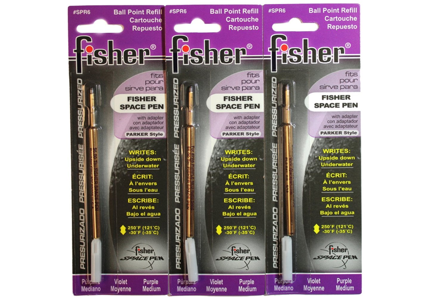 FISHER SPACE PEN NAVULLEN BLACK MEDIUM : FISHER SPACE PENS
