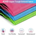 thumbnail image 5 of Clothes Storage Closet Storage Bags 3pcs Closet Organizer 90L Large Blankets Storage Bags Foldable with Handles 420D Oxford for Clothes Comforter Blanket, 5 of 7