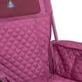 thumbnail image 5 of GCI Outdoor Kickback Insulated Rocker Low Profile Rocking Camping Chair with Cup Holder, Berry, 5 of 12