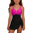 thumbnail image 5 of Piuwrlz Girl Swimsuits Kids Swimwear7 Years Kids Swimwear Beach Swimming Suit Pink Size 7 Years, 5 of 10