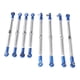 thumbnail image 2 of Varilla de enlace de amarre ajustable de Metal, accesorio de coche RC para Traxxas 1/10 EREVO2.0 5319X 5338R, 8 Uds., 2 of 8