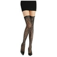 thumbnail image 1 of Penkiiy Bas Résille pour Femmes Collants en Nylon à Mailles pour Femmes Pantalons Aguichant Bas Résille Ajourés Collants Noirs, 1 of 3