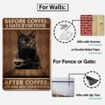 thumbnail image 3 of Letrero de metal YOYI ART con forma de gato y gatito vintage, 20 x 30 cm, 3 of 7