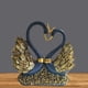 thumbnail image 3 of Elegante pareja de cisnes escultura de estatua de adornos de resina regalos para boda, decoración de Valentín decoración de estatua rom Colco estatua de escultura de escritorio, 3 of 8