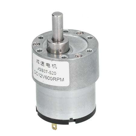

Reducer Shaft Self Locking 12V 600RPM DC Gear Motor Wear Resistant Speed Reduction For Window Door Opener