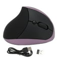 thumbnail image 2 of Ergonomic Vertical Mouse, USB Rechargeable  Optical Mouse with 800 1200 1600 DPI for PC Laptop Tablet, Broad Compatibility, 2 of 8