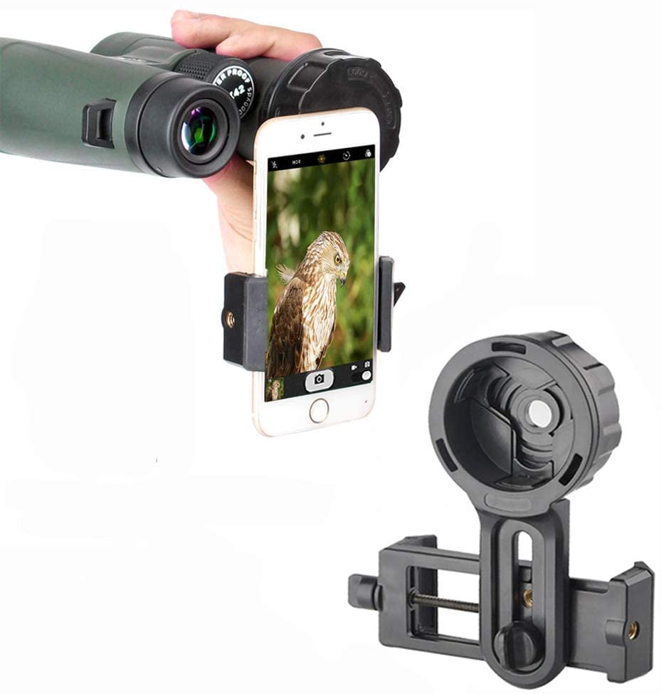 Spotting Scope Smartphone Camera Adapter, Telescope Camera Adapter, Cell Phone Adapter Mount for