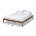 thumbnail image 3 of Bowery Hill Queen Size Ash Brown Finished Wood Bed Frame, 3 of 9