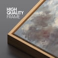thumbnail image 4 of HFDF Canvas Prt Wall Art Pastel Watercolor Cloud Sky Vista Abstract Shapes Illustrations Modern Art Decorative Mimal Relax/Calm for Livg Room, Bedroom, Office - Natural 10x8inch Unframed, 4 of 5
