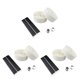 thumbnail image 1 of Cinta de manillar Wosthever 2 piezas Blanco, 1 of 6