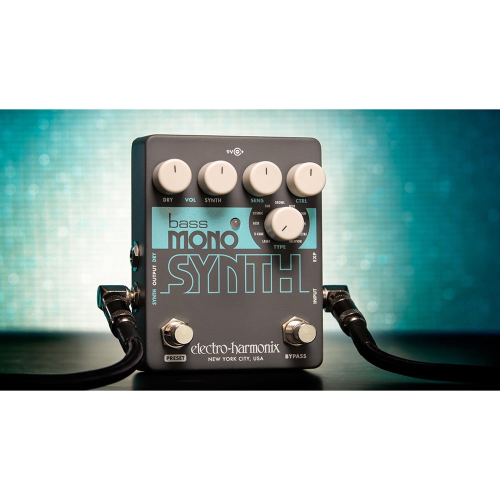 Electro-Harmonix Bass Mono Synth Bass Synthesizer Pedal